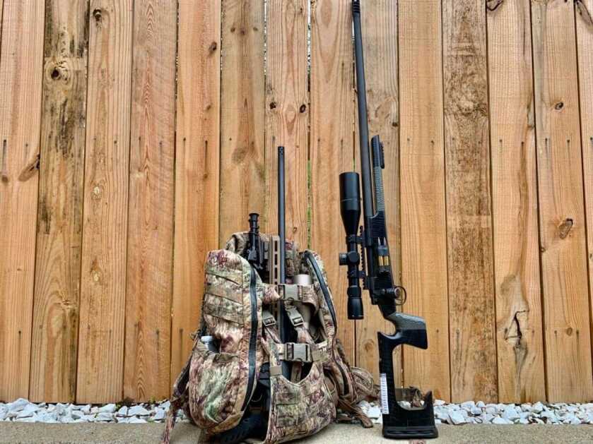 The MgLite fits easily inside of a small backpack. 