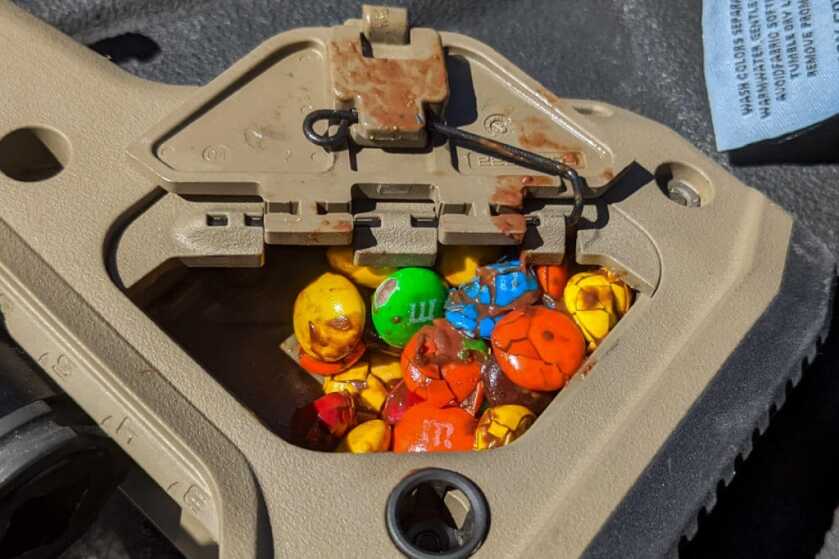 The Civilian Defensive Rifle - Part 2: The Build Melted chocolate in the stock makes a mess.