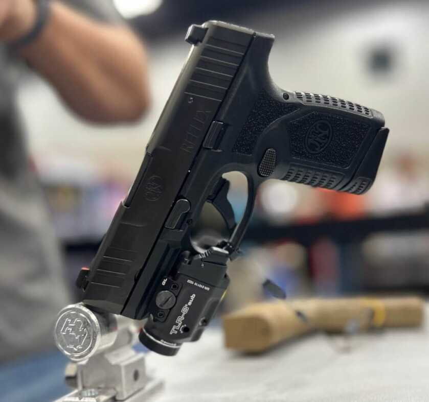 All black FN Reflex.