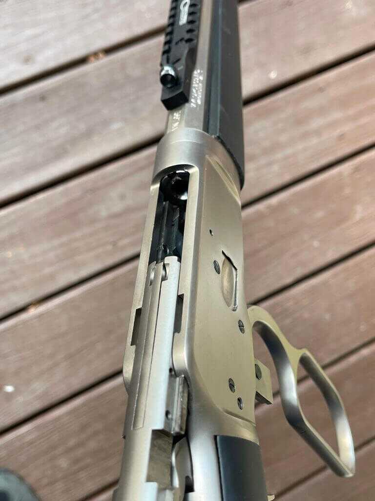 Taylor & Company Alaskan Takedown – The Ultimate Lever Gun Alaskan view on the action