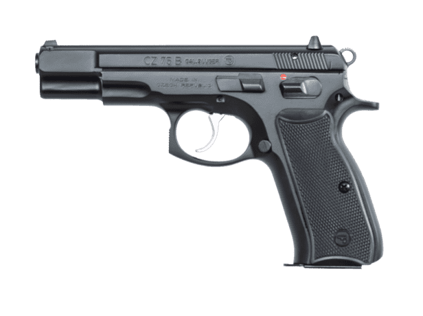 CZ 75 B Wonder Nine with inside the frame slide design for controllable recoil