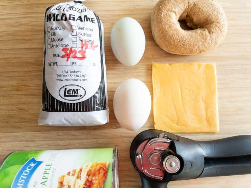 Simple Gourmet: Game Sausage, Duck Egg, & Apple Breakfast Sandwich Simple Gourmet: Game Sausage, Duck Egg, & Apple Breakfast Sandwich