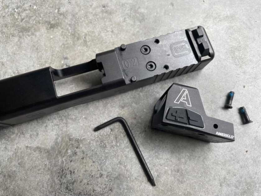 Mounting an Ameriglo Haven red dot to a Glock 47 MOS.