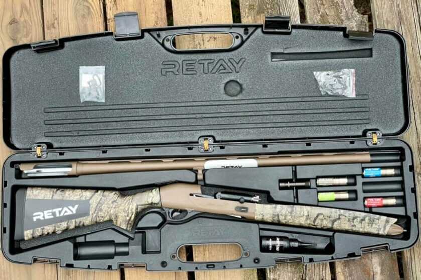 2 - Hunt365 - After Action Report: Retay Masai Mara Cerakote Shotgun Review Retay Masai Mara sitting in the hard case with all included accessories