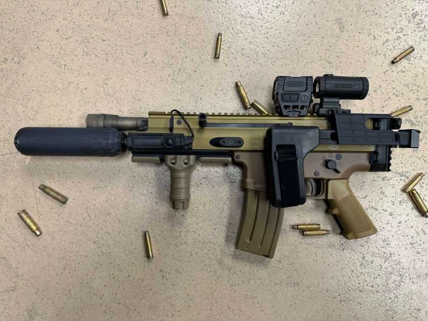 HuxWrx Flow 762 Ti on a FN Scar 15P SBR.