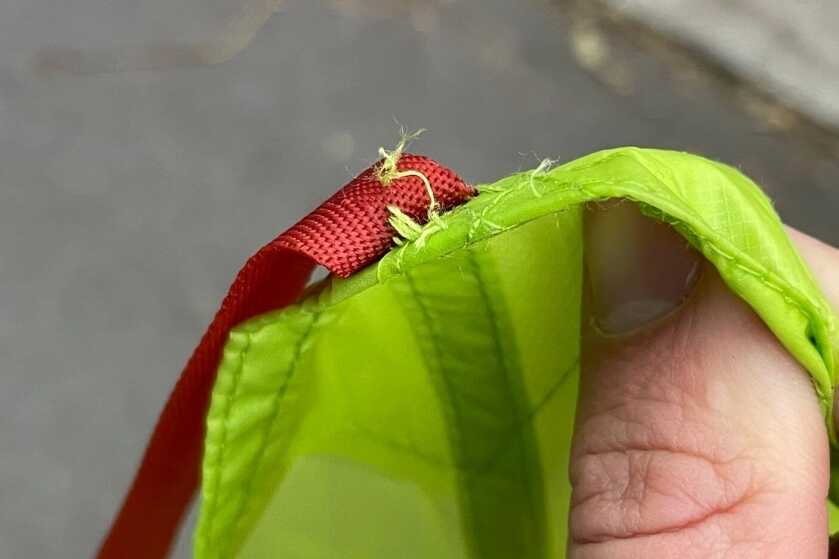 2 - Hunt365 - Ultralight Marmot Superalloy 3-Person Tent Review Superalloy 3P tent attachment point ripping out