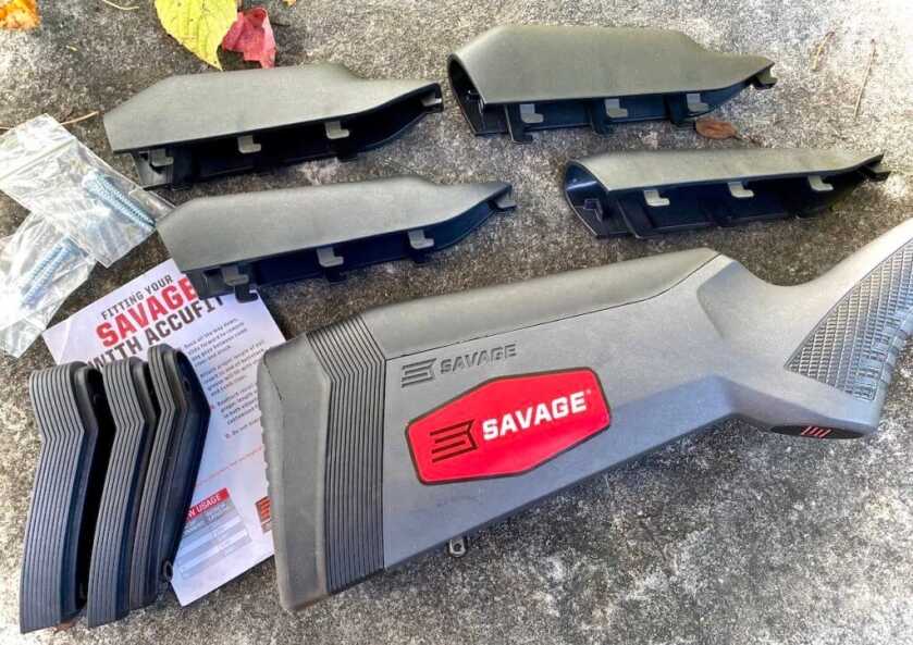 3 - Savage Arms UltraLite 7mm PRC, A Rifle Ready for the Mountains- Full Review Full AccuFit stock accessory kit allows precise stock fit