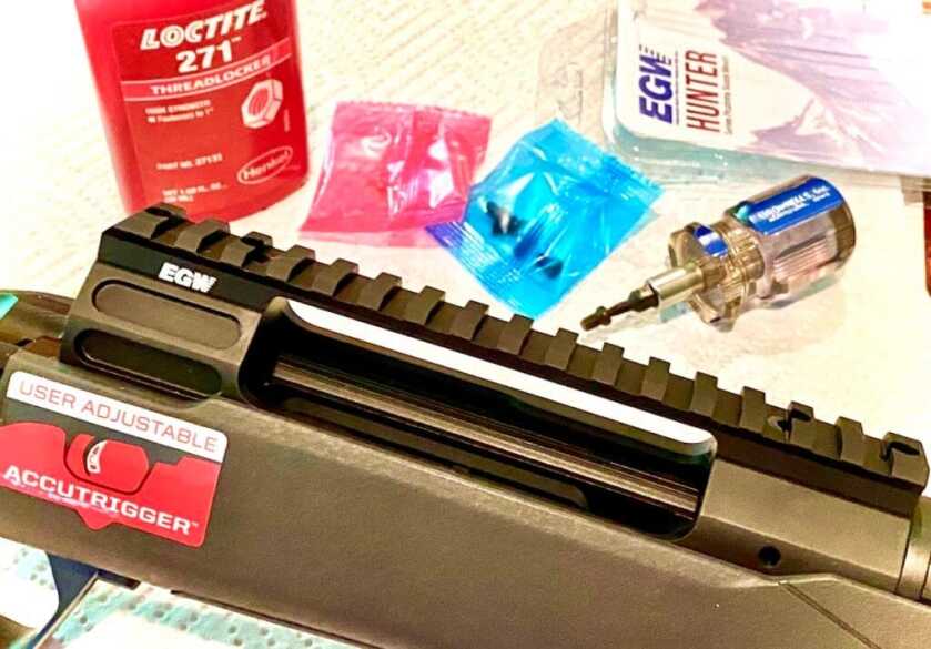 3 - Savage Arms UltraLite 7mm PRC, A Rifle Ready for the Mountains- Full Review Perfect fitting EGW scope mount on 110 UltraLite receiver