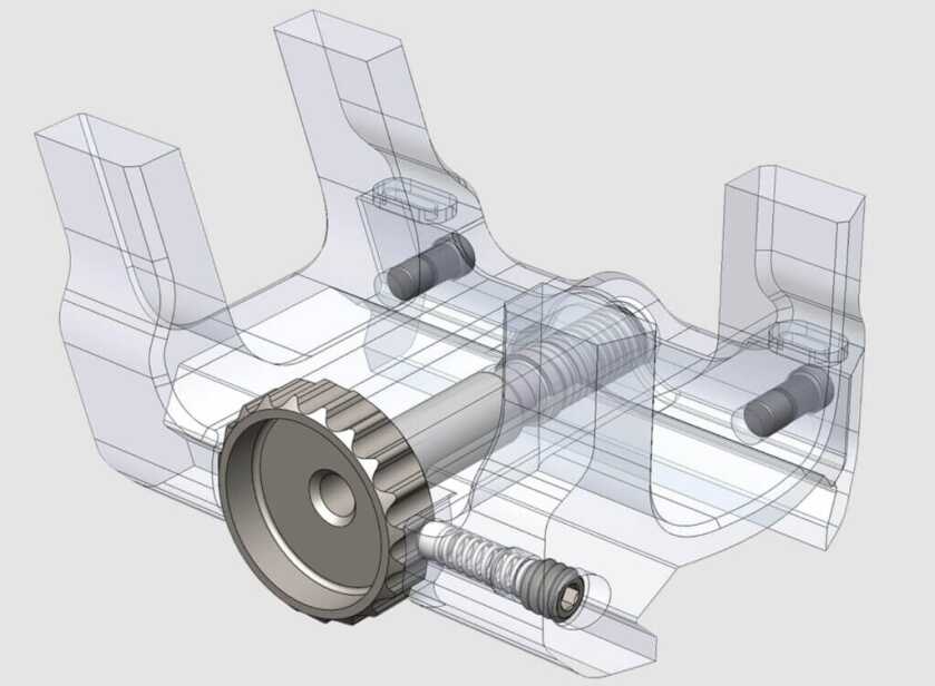 3 - Scalarworks Leap and Kick Mounts Hardware diagram for the Leap Mount