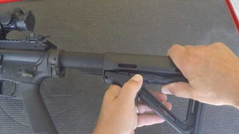 install a Magpul CTR stock