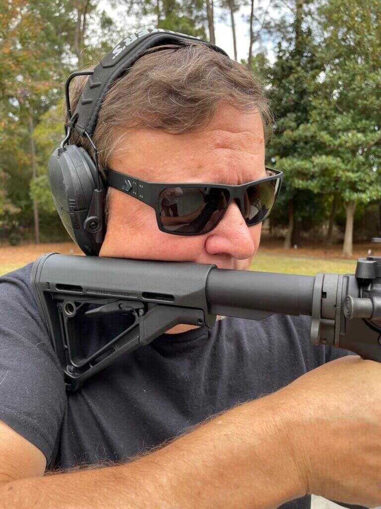 cheek weld on Magpul CTR stock