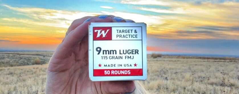 Winchester 9mm Luger ammo