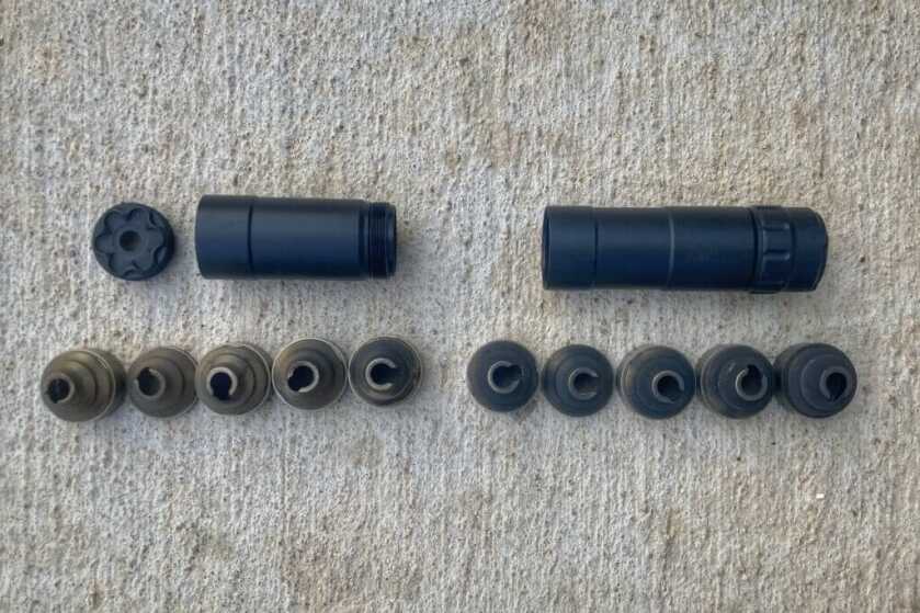 3 - An A+ Modular 22 Silencer // Rugged Mustang22 Mustang22 dismantled