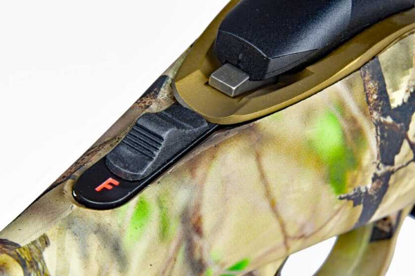 3 - Field Tested: Ruger American Go Wild Rifle in 7mm PRC Tang-mounted safety and visible cocking indicator.