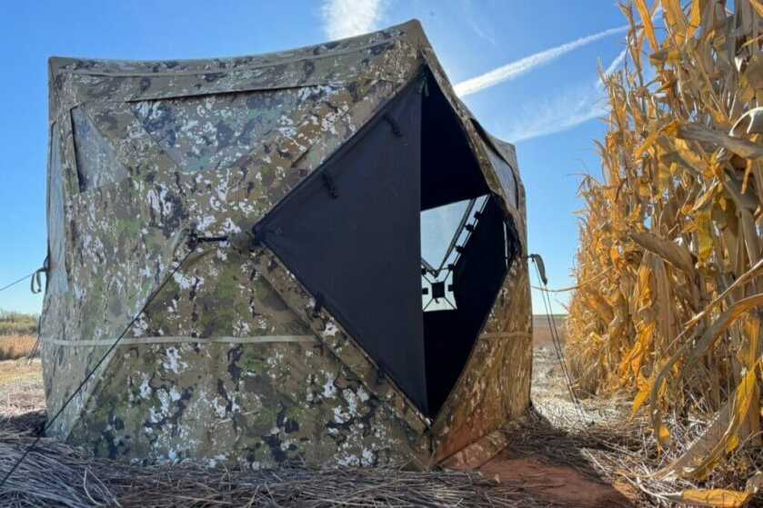 3 - Barronett Blinds Hi-Five See-Through Hunting Blind Hinged door for the Hi-Five