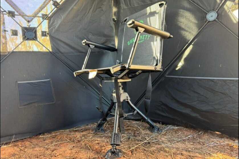3 - Barronett Blinds Hi-Five See-Through Hunting Blind The Barronett Blinds 360 Deluxe Wide swivel chair