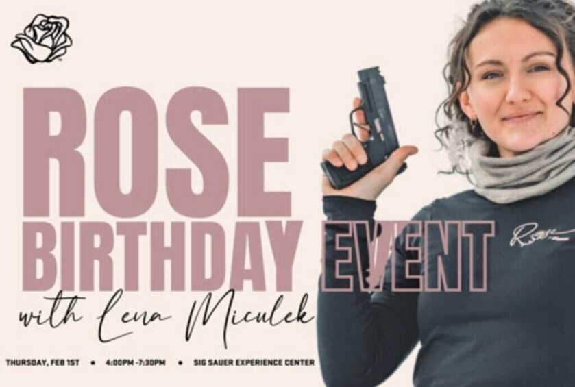 SIG Sauer celebrates the anniversary of the Rose.