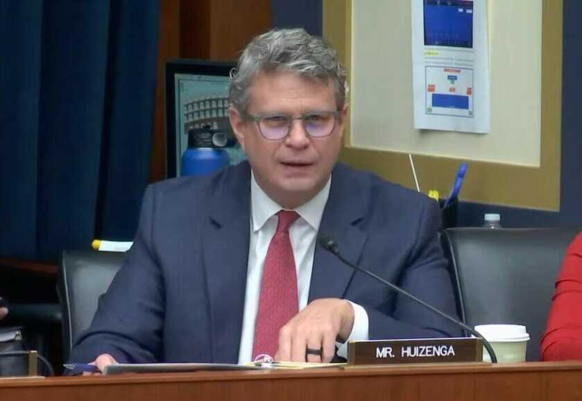 U.S. Rep. Bill Huizenga (R-Mich.).