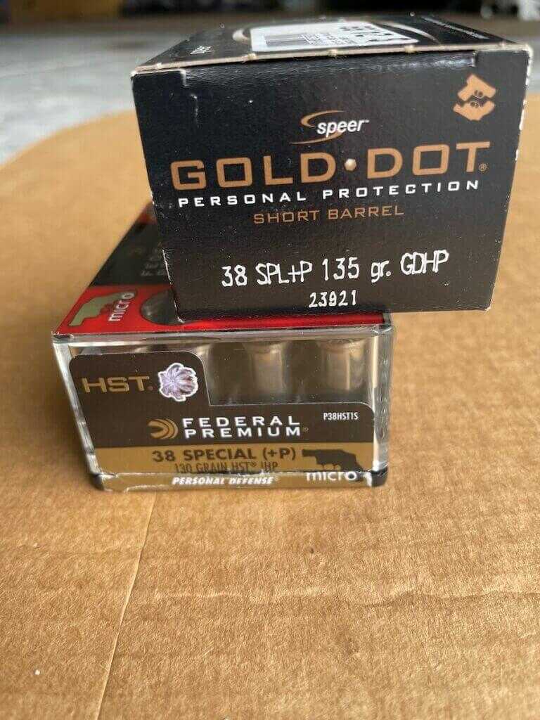 38 Special +P is in between 38 special and 357 magnum