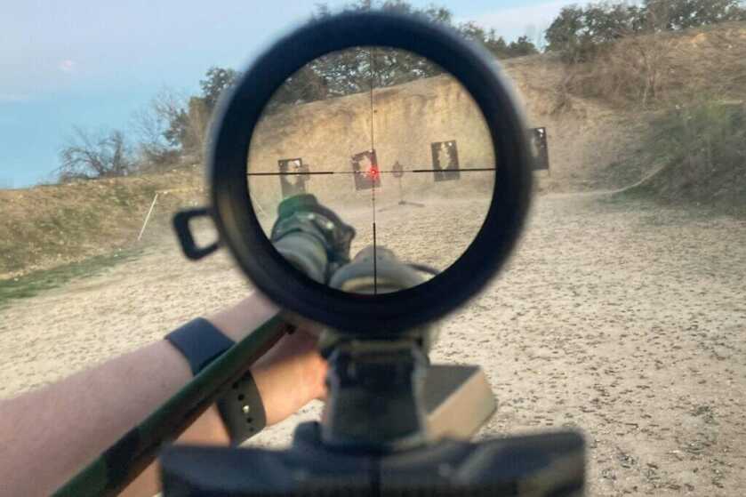 Reticle of the Vortex Viper 1-6 scope