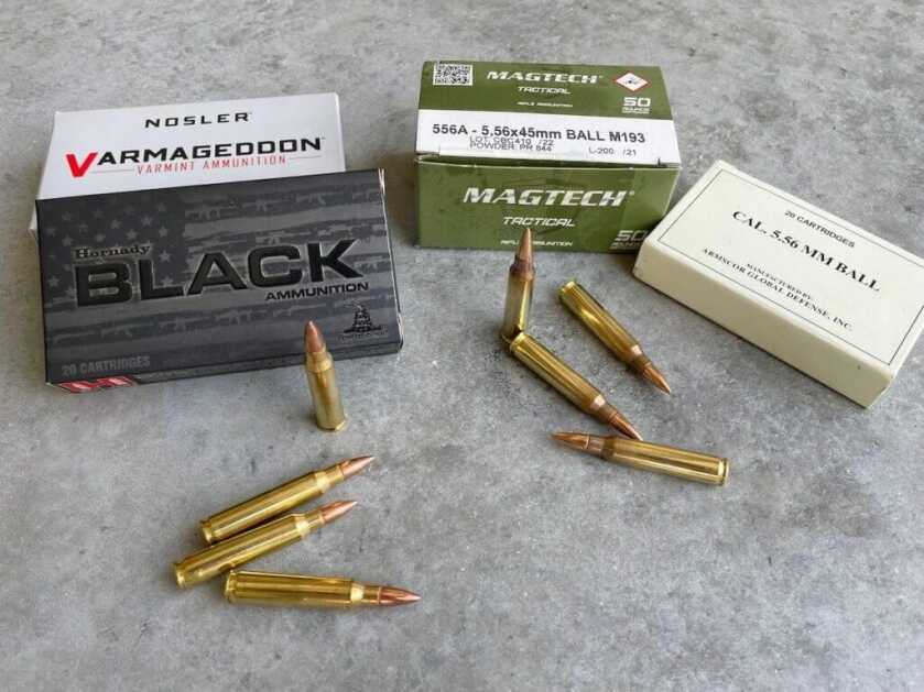 5.56 NATO and .223 Remington cartridges look the same