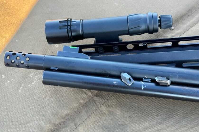 Blue steel on Marlin Model 1895