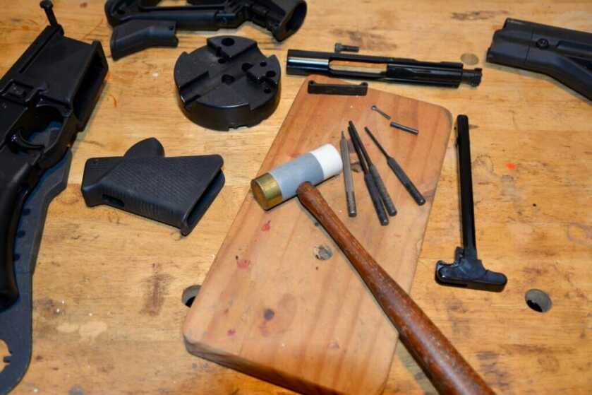 Tools for building an AR 15