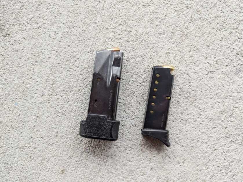 two different magazines