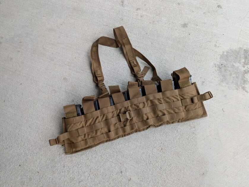 The TAPS rig loaded with magazines