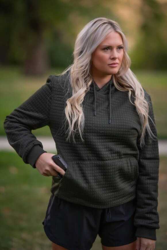 Arrowhead Tactical Standoff Concealment Hoodie and ROSE Carrier Shorts