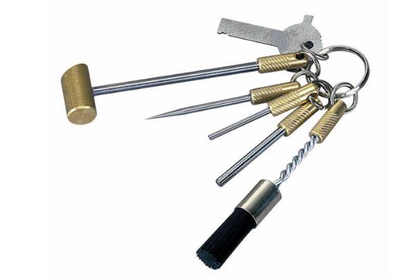 pedersoli flint knapper's set