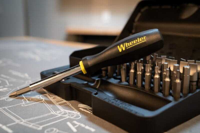 Wheeler 43-piece gunsmithing screwdriver set for revolver shooters