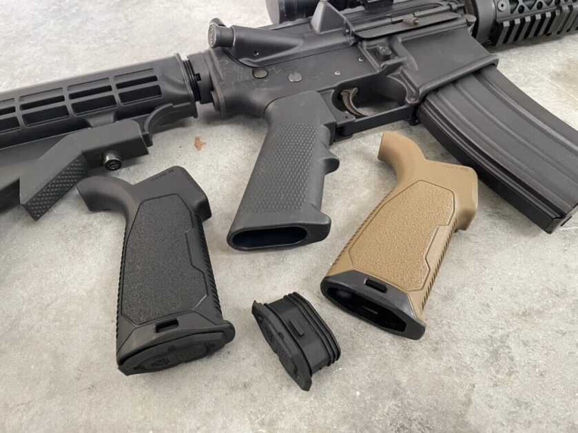 customize your AR-15 with aftermarket grips