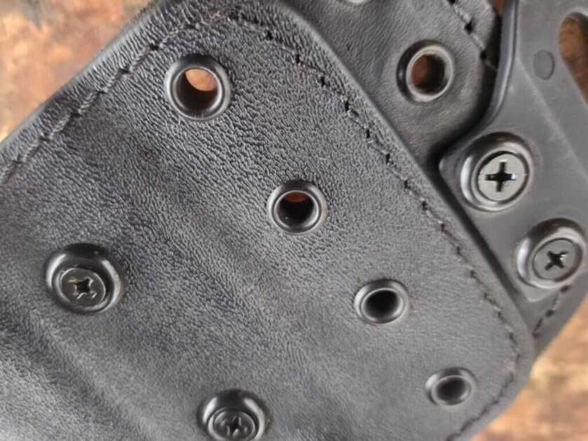 hardware on holster