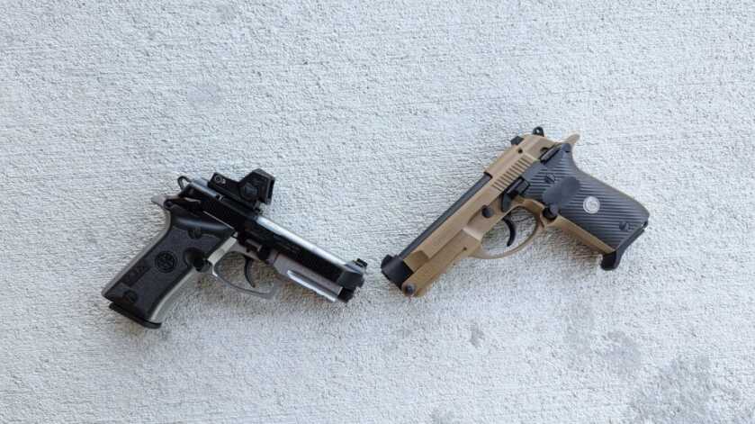 girsan mc14t and beretta 80X tip to tip