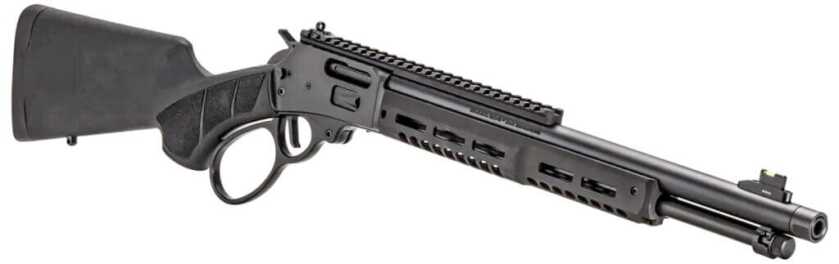 The gun is facing to the right and slightly toward the viewer . It is cutout on white.
