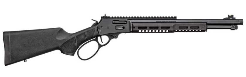 Profile view of the Model 1854 Stealth hunter showing the right side of the gun.