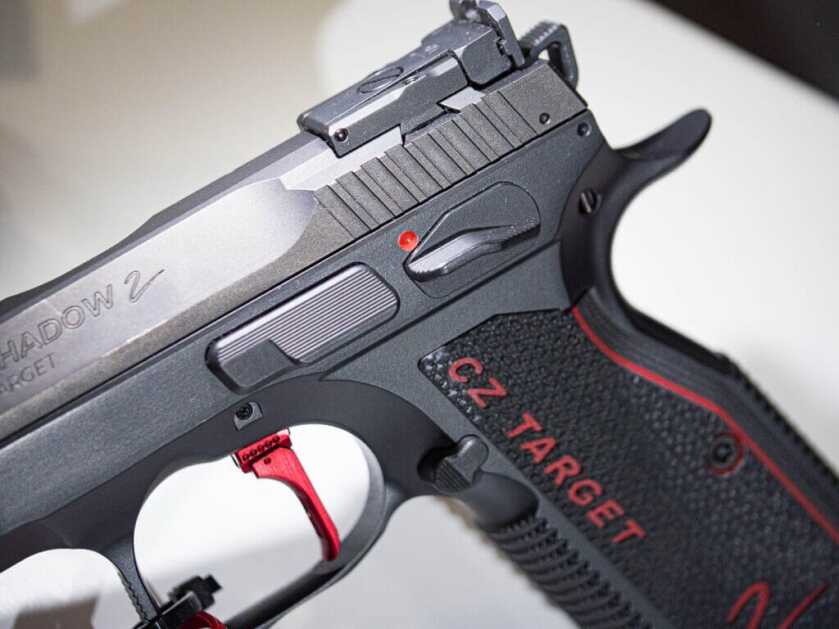 Close up view of the controls on the left side of the frame.