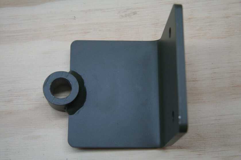 PPF Wood Duck transom mounting plate for easy swapping between boats