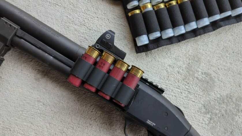 Shotgun PDW side saddle