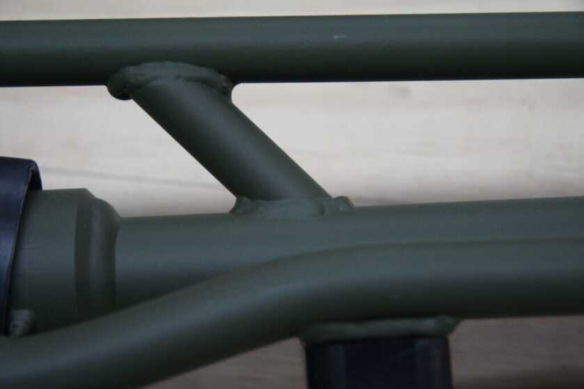 CNC crafted PPF Wood Duck mud motor components with clean welds and grease zerk