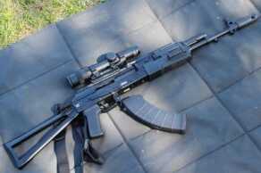 The Arsenal AK line in 7.62x39, with the right soft point ammo, can be an effective rifle for hunting.  