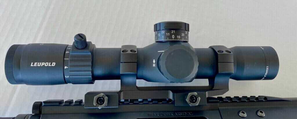 leupold mark 5hd scope mounted 