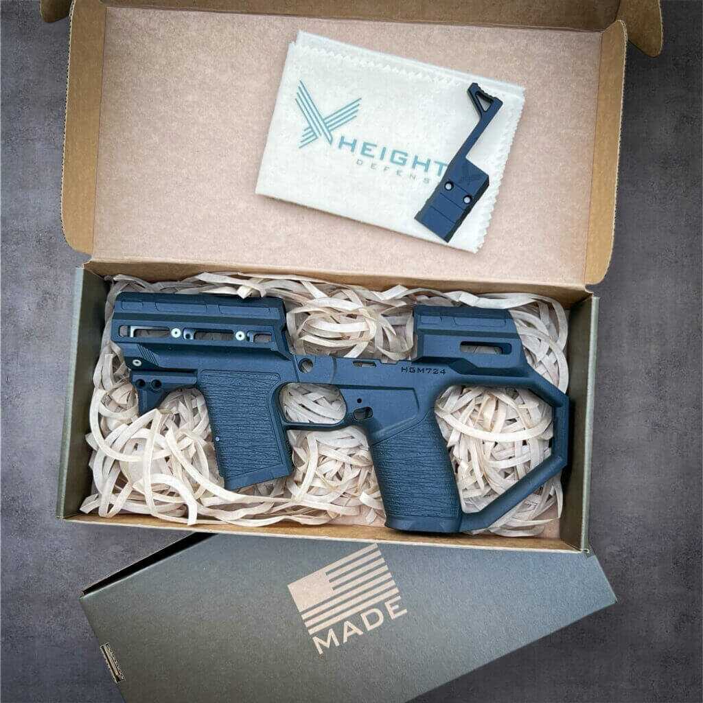 HGM724 PDW Chassis sitting in its original packaging.