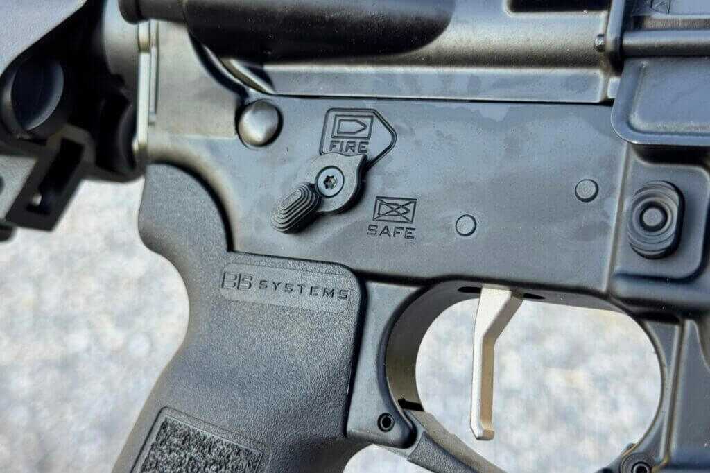 up close of safty