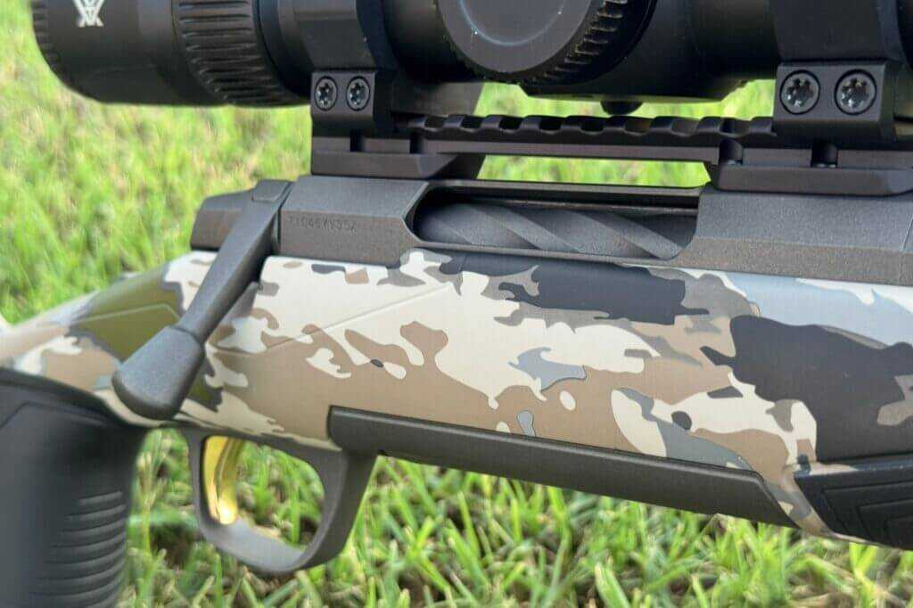side of rifle