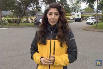 kent washington home invasion shooting police scene day.