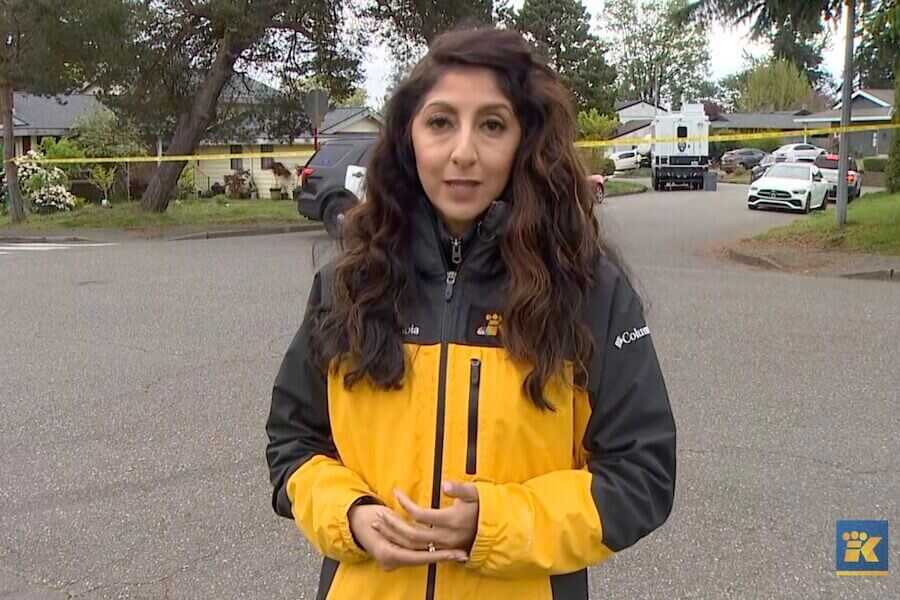 kent washington home invasion shooting police scene day.