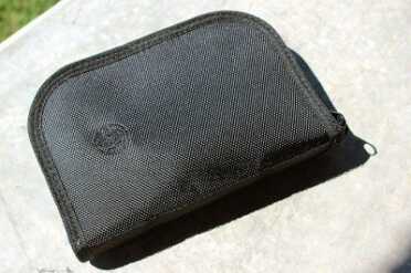 In addition to protecting the gun, the case offers a more subtle way to transport or store the gun.