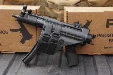 MP-5 Clone from Pakistan - Pakistani Ordnance Factory’s POF-5 This is the sort of gun that could make the SBR irrelevant.